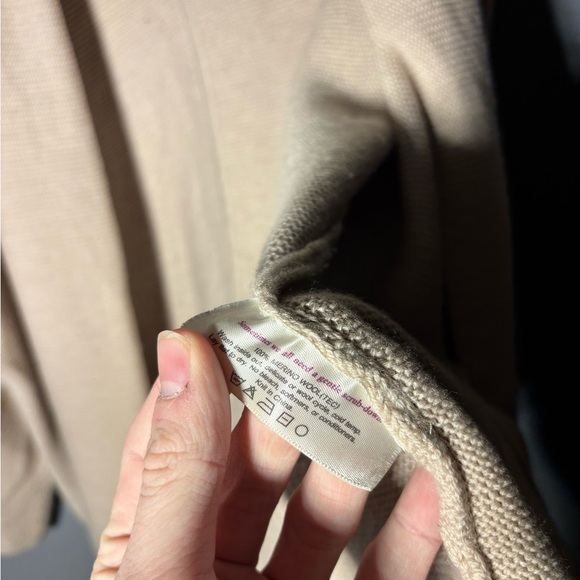 M.M.Lafleur The Morandi Belted Merino Wool Sweater Size XS/S - Picture 4 of 6